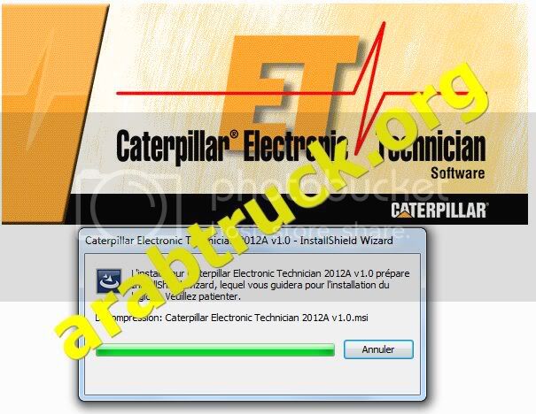 caterpillar electronic technician 2010